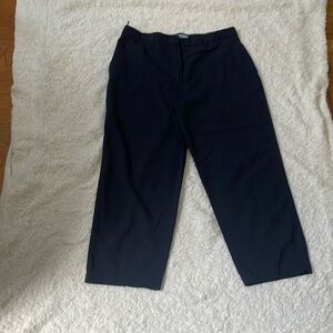 Prada Black Dress Pants Elegant Full-Length Design